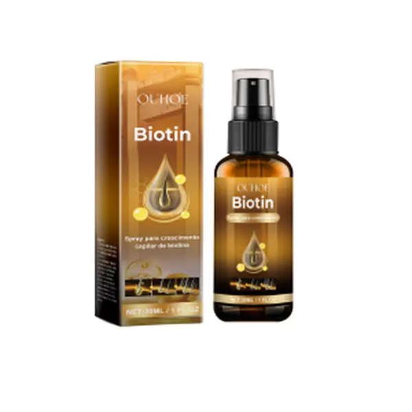 OUHOE Scalp Nourishing Spray with Castor Oil and Rosemary for Healthy Hair Growth and Vitality Haircare Daily