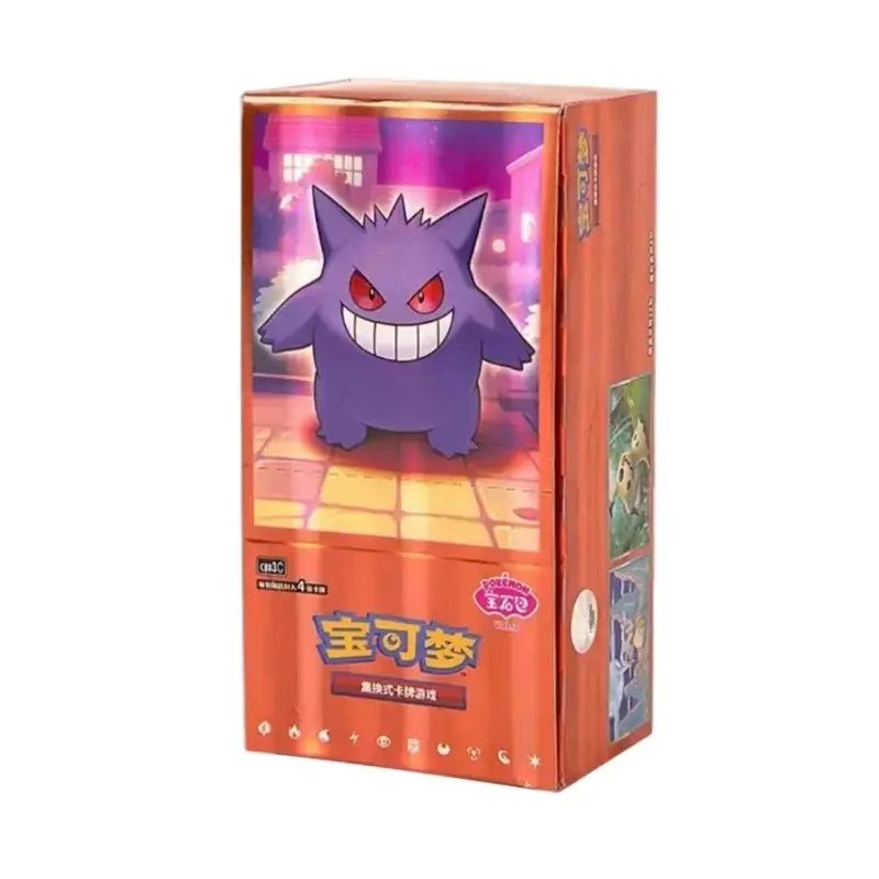 Chinese Pokémon TCG Gem 3 Booster Box Featuring Gengar Artwork for Collectors and Traders