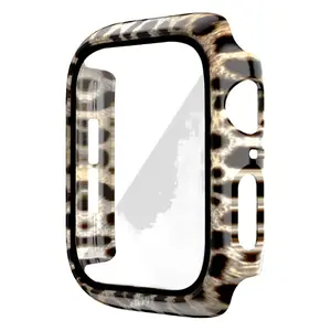 Watch SE Leopard Print cow color S10 appleWatch 5 6 Generation  All-in-One  Case