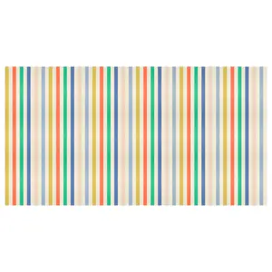 MULTI STRIPE TABLECLOTH