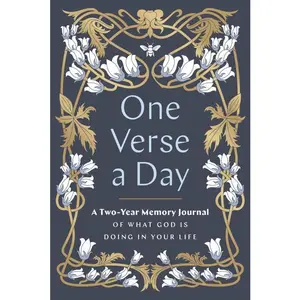 One Verse a Day (Prayer Journal): A?Two-Year Memory Book of What God is Doing in Your Life by Zondervan [Hardback Book]