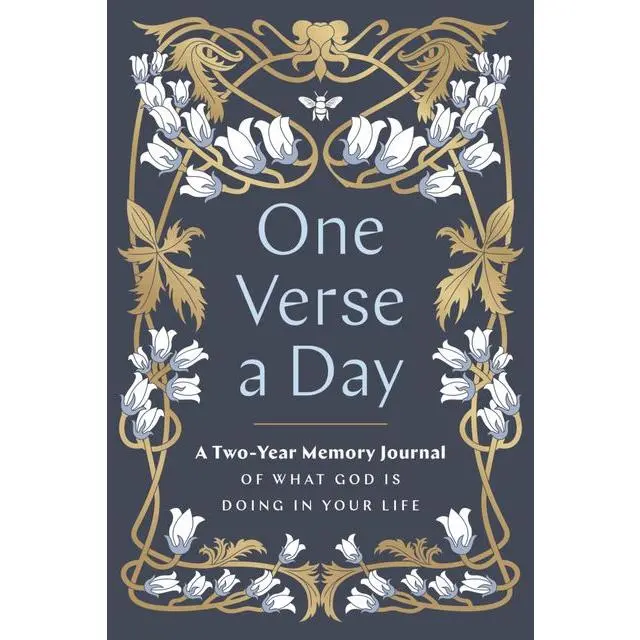 One Verse a Day (Prayer Journal): A?Two-Year Memory Book of What God is Doing in Your Life by Zondervan [Hardback Book]
