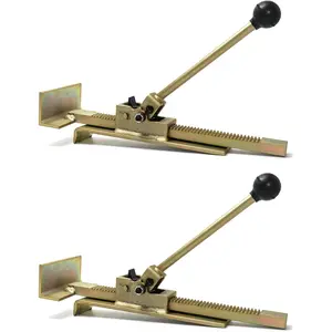 2 Pack Professional Hardwood Flooring  Positioning Tool for Straighten and Installing Hardwood Floors, Easy Ratcheting Mechanism