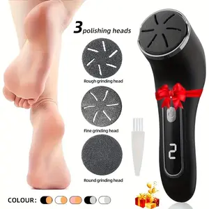 Electric Foot Callus Remover, Rechargeable Heel Crack Cleaner, Polishing Tool, Pedicure Machine, Summer Home Essential