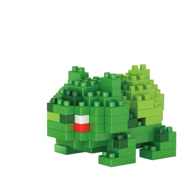3 inch Bulbasaur Nano Building Blocks Toy With Building Instructions
