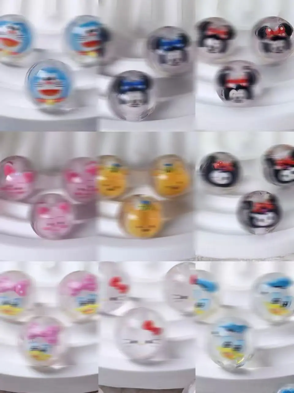 Connie-A1-Cartoon resin round beads for Pen/Key chain
