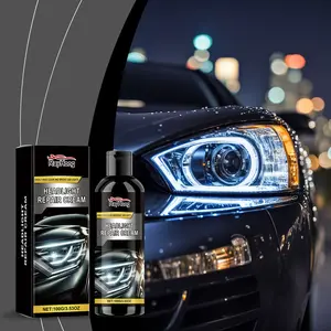 Car Headlight Renewal Paste, Car Headlight Restoration, Car Light Repair Polishing Care Cleaning Stain Removal Yellowing Renovation Agent