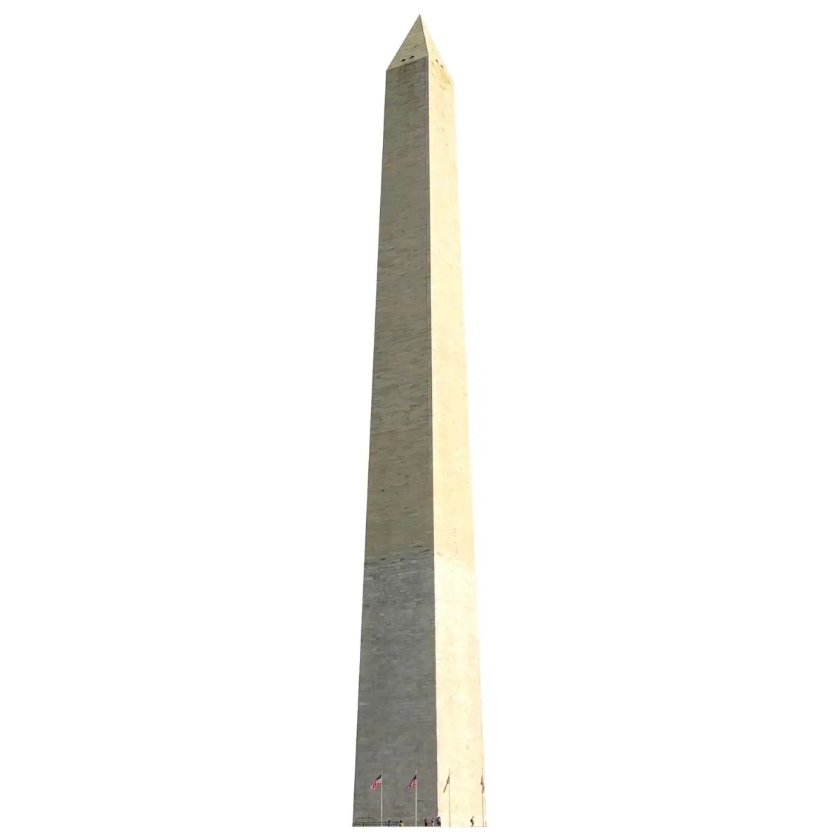88 x 15 in. Decorative Washington Monument Cardboard Cutout with Stand - Politics/Memes Tourist Attraction Home Decor Supply