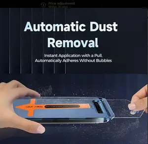 Magic Screen Protector,Privacy Screen Protecter, iPhone Screen Protector,Protective Film for iPhone 15 Pro Max Plus,Full Coverage Tempered Glass Film,Dust Free,Shatter & Scratch Proof,Clear Tempered Glass Film for iPhone 14 13 12 11 screenprotector