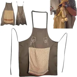 Chef's Prank Apron – Creative Apron for Men with a Hidden Pocket Surprise! The Ultimate Funny Gift for Prank Lovers