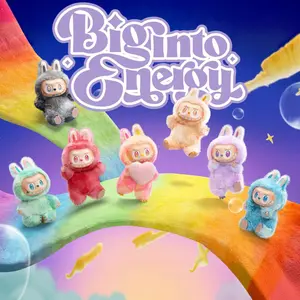 Pop Mart The Monsters (Labubu) Big Into Energy Vinyl Plush Blind Box V3 Random Figurine