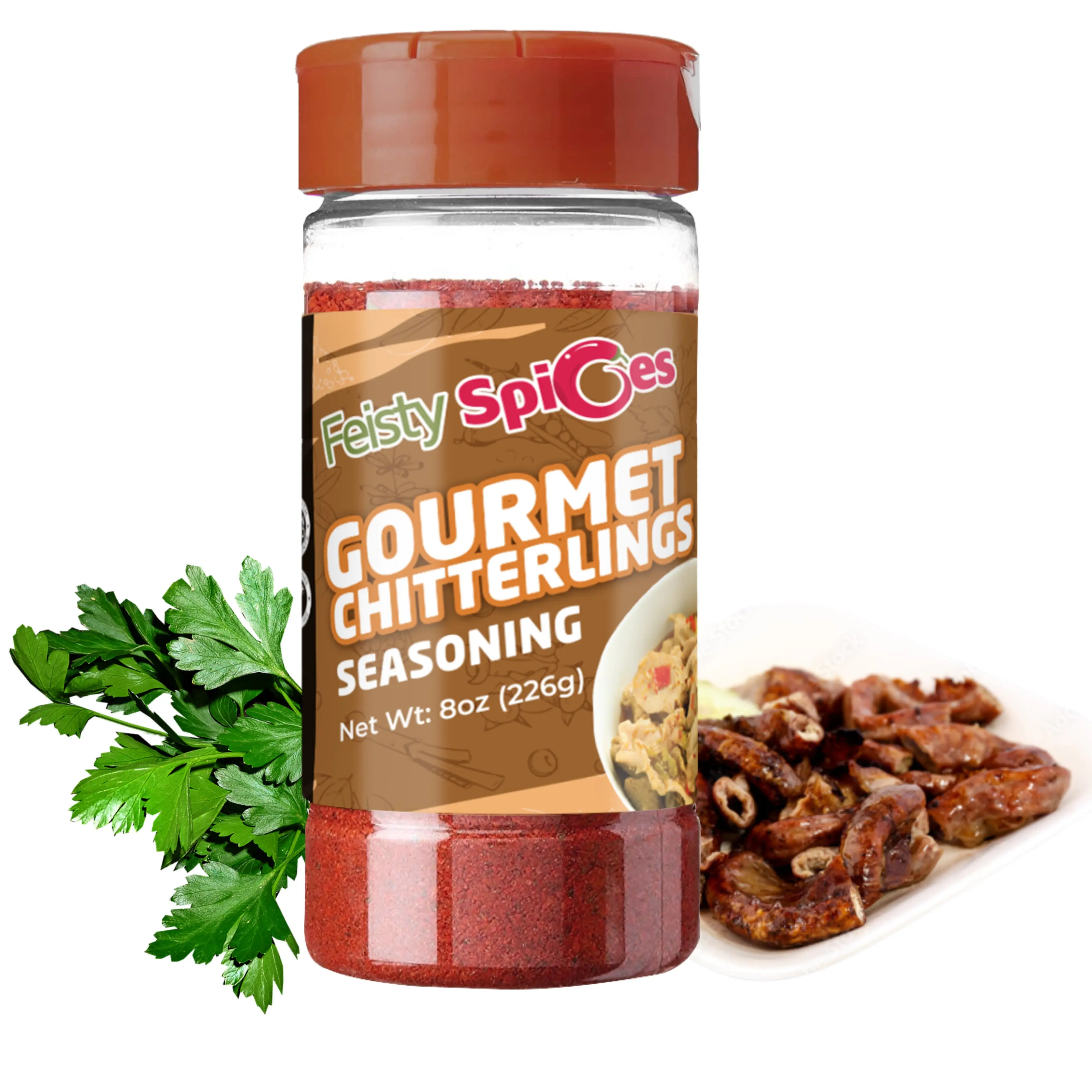 Feisty Spices Chitterlings Seasoning – Southern Cleaning Seasoning for Chitlins, Greens, Pork & Soul Food Dishes- Mild