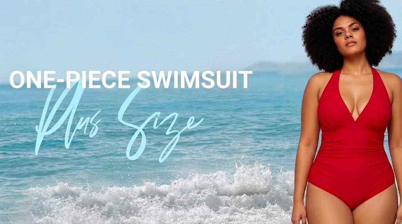 Holiswim Women's Smart Sculpt Front Ruched Swimsuit Tummy Tucking One Piece Slimming Bathing Suit Sculpting Snatched Waistline Swimwear