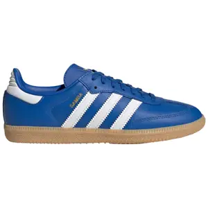 adidas Samba OG Blue Cloud White Gum JQ2854 Youth Fashion Shoes New