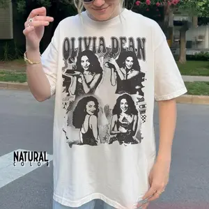 Grammy Winner Olivia Dean Vintage Graphic Unisex T-Shirt HE2726