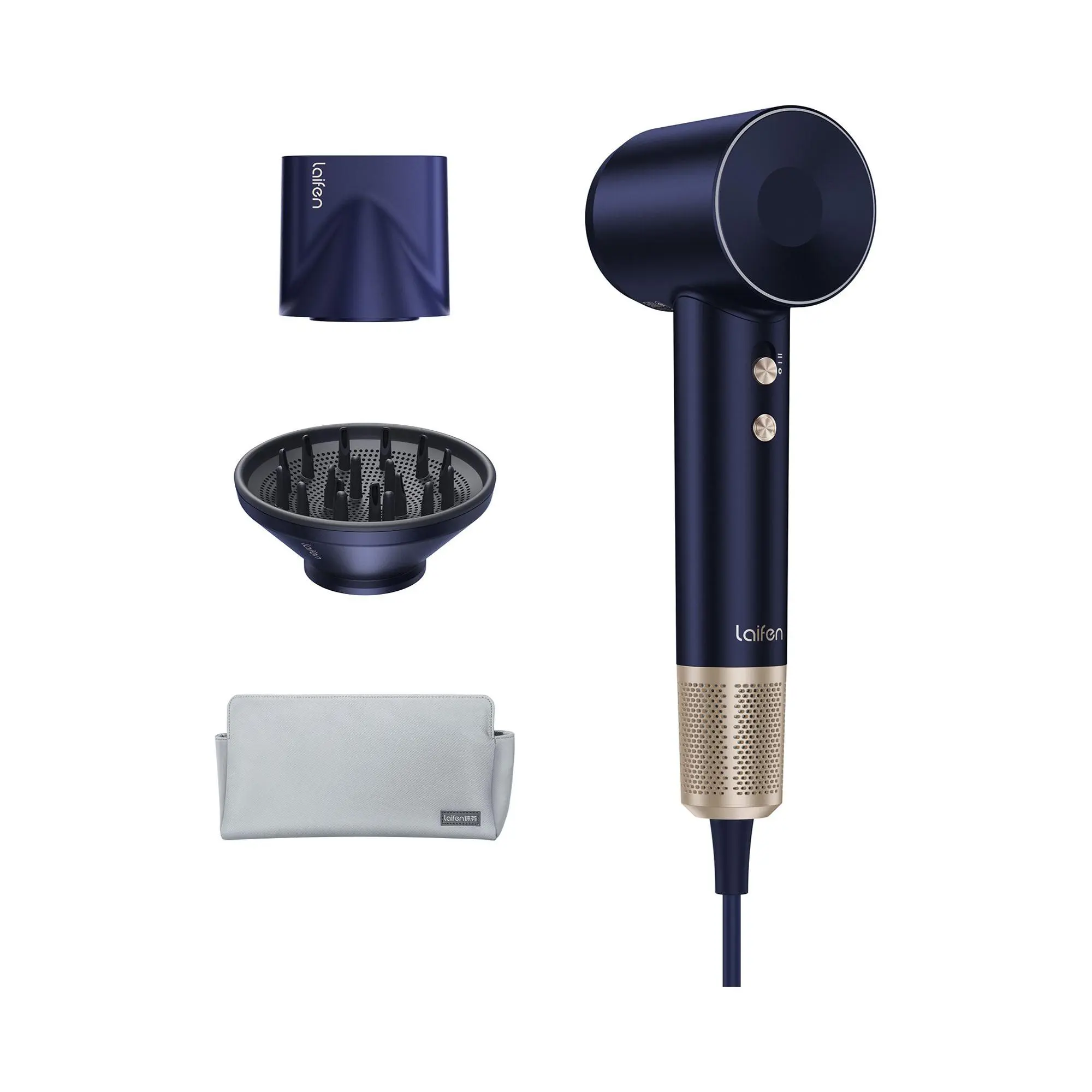 Laifen SWIFT Premium Hair Dryer with 2 Nozzles& Bag Laifen SWIFT Premium Hair Dryer with 2 Nozzles& Bag