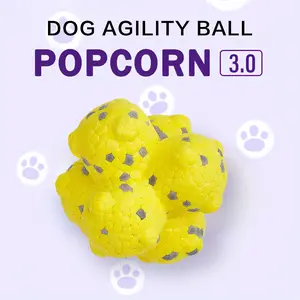 Indestructible Dog Chew Ball – Durable E-TPU Toy for Aggressive Chewers, Floating Fetch Ball, Teeth Cleaning for All Dogs