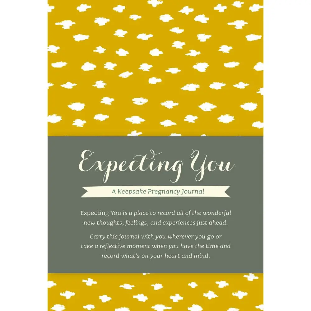 Used Book - Expecting You: A Keepsake Pregnancy Journal by Amelia Riedler (Hard Cover, Compendium Pub., 0.83 lbs, English) - Books for Parenting & Family Humanities & Social Sciences