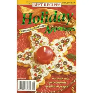 USED-BEST RECIPES HOLIDAY APPETIZERS DECEMBER 1999 (Cookbook Paperback) (Paperback)