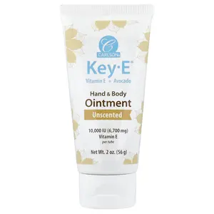 Carlson Key- E®, Hand & Body Ointment, Unscented, 2 oz (56 g)