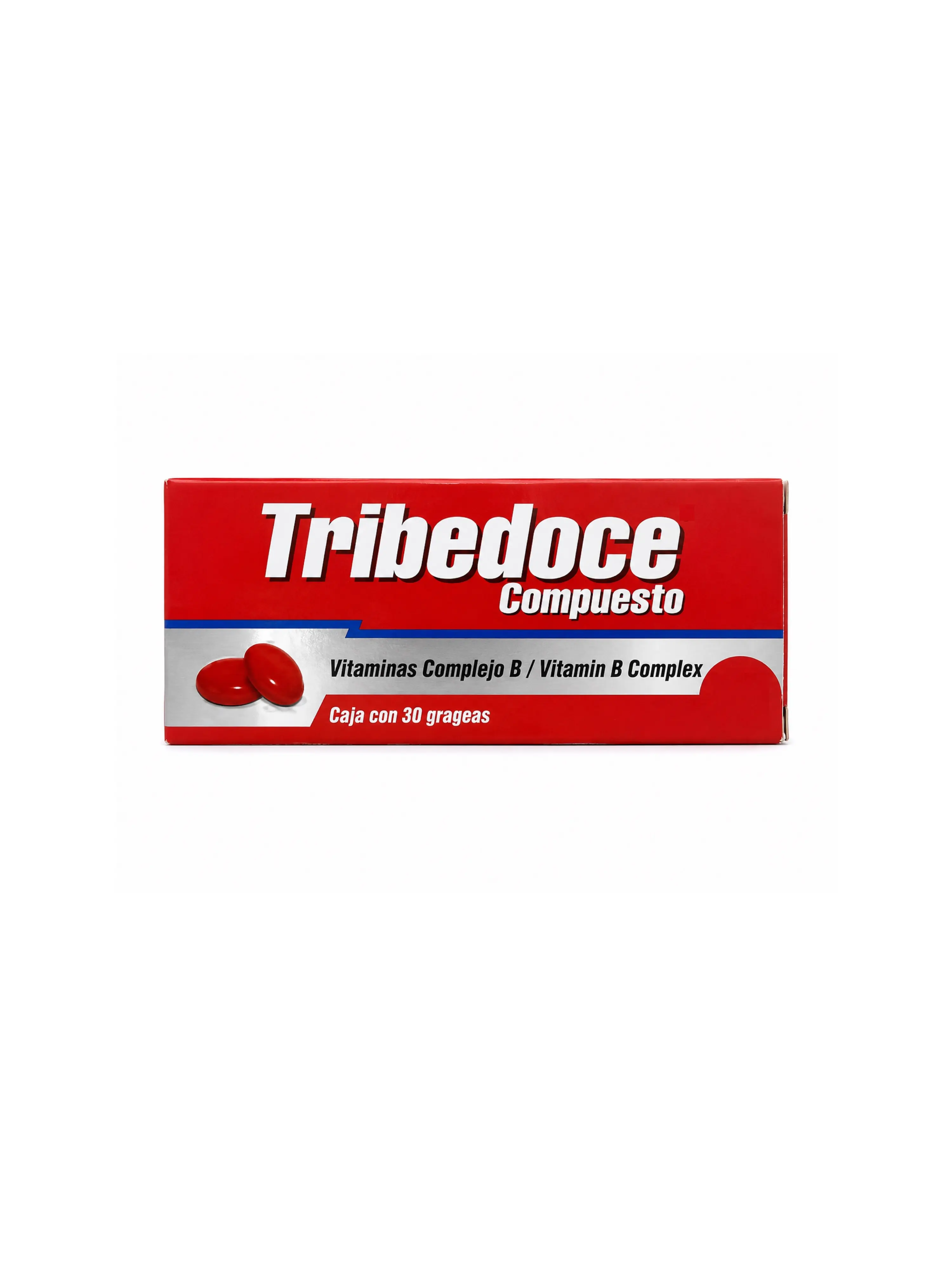 Tribedce Compuesto - 30 Tabletas Original de Mexico - Vitamin B Complex Formula for Daily Wellness and Support - Vitamin B1, B6, B12