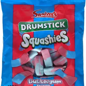 Squashies Drumstick Bubblegum - 120 Grams - Pack of 1