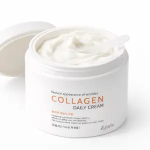 Esfolio Collagen Daily Cream 200 ml 6.76 fl oz Hydrated Moisture Dense Reduce Appearance of Wrinkles