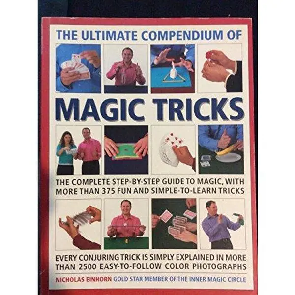 USED Book - The Ultimate Compendium of Magic Tricks by Nicholas Einhorn (Paperback) - english