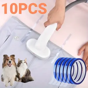 10 Pack Heat Resistant Tape 10mm × 30m (98ft) Blue Sublimation Tape High Temperature Resistant Blue Tape, Heat Transfer Tape for Sublimation Printer Electronic Soldering, No Residue