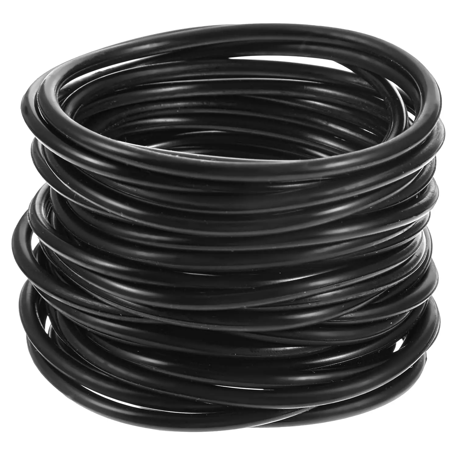 35 Pieces Black Jelly Bracelets 80s Jelly Bracelets Silicone Hair Tie Bracelet Black 80s Style Costume Wrist Band Stretchy Gummy Silicone Wristbands Hair Ties For Women Men Party Accessories