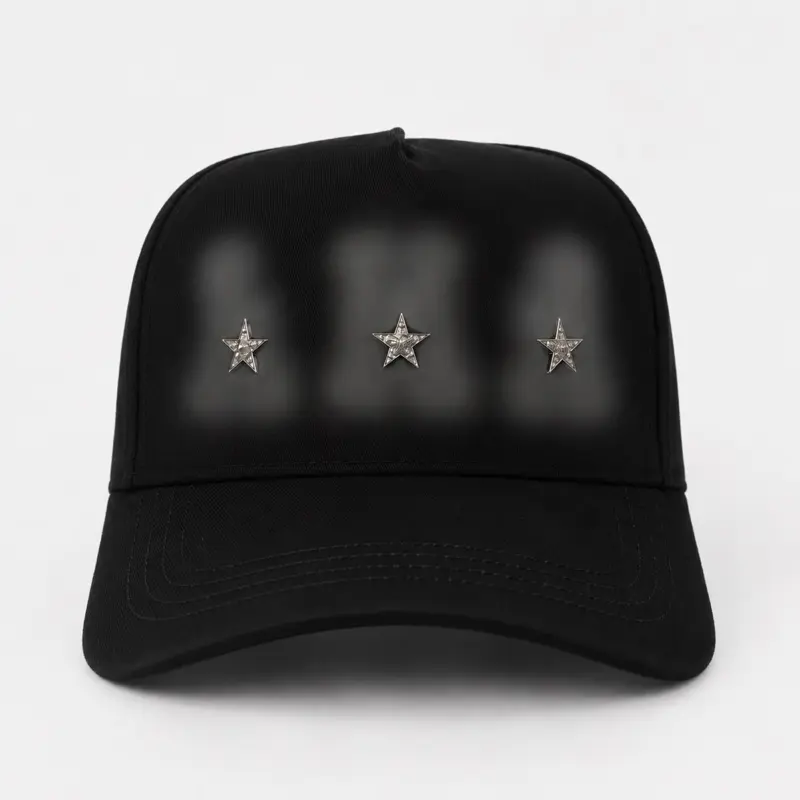 Star Hats Club "LA All Around" “Los Angeles” - Black Snapback - Premium Streetwear Baseball Cap for Men & Women, Adjustable