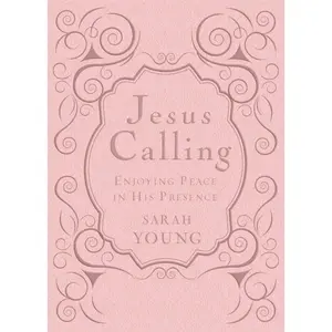 USED-Jesus Calling, Pink Leathersoft, with Scripture References: Enjoying Peace in His Presence (a 365-Day Devotional) - The Perfect Christian Lent and Eas by Young, Sarah (Imitation Leather)