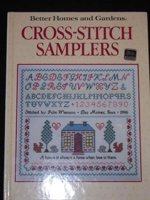 Used Hardcover Book - Cross Stitch Samplers (Cross Stitch Designs, Needlecraft) by Better Homes and Gardens - English