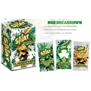 2026 Wild Card Splat Lucky Strike St.Patrick's Day Trading Cards Box RY