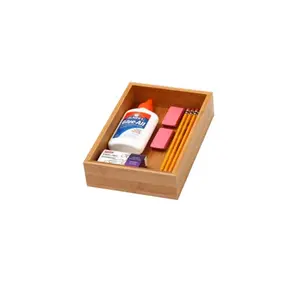 YBM Home  Bamboo Drawer Organizer - 6 x 9