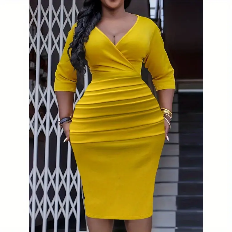 formal dresses for wide hips Flattering Dresses For Big Hips