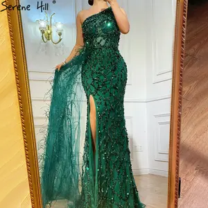 2025 new color sequin fairy long sleeveless fashion slim temperament medium length evening dress