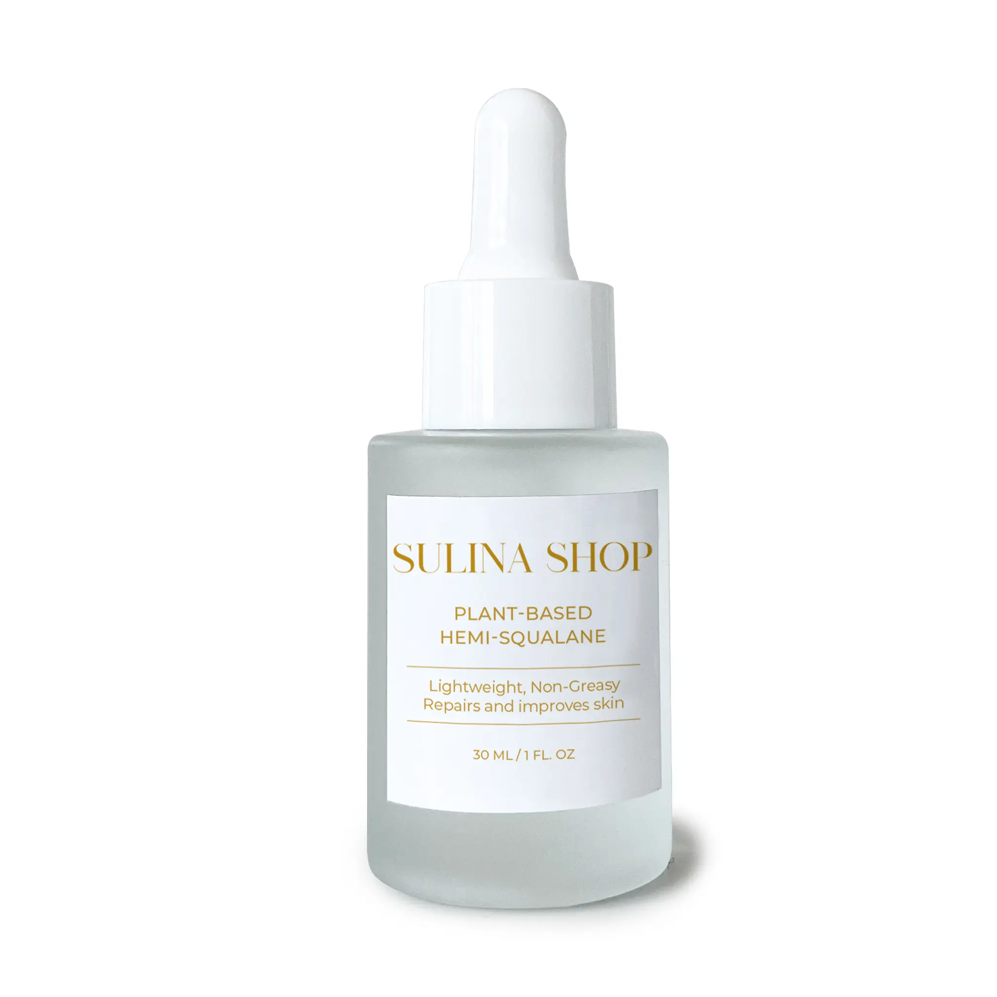 Sulina Shop | Hemi-Squalane | For Skin and Hair | Hydration Hydrate Lightweight Oil Silky Moisture Serum