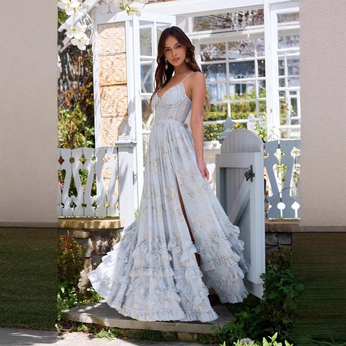 Beautiful And Unique Sling Dress For Seaside Vacation