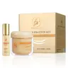 Aomimegel Cruelty-Free Haircare Collagen Leave-On Mask + Serum Set - 500ml Repair Hydrating Mask, 60ml Argan Oil Serum for Adults' Dry Curly Hair Routine - Boost Moisture, Smooth, Restore Treatment (Hair Products)