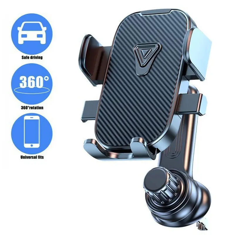 Phone Mount for Car Holders Cell Phone Holder Hands Free Phone Stand for Car Vent Automobile Mount Fit iPhone Android Smartphone Universal