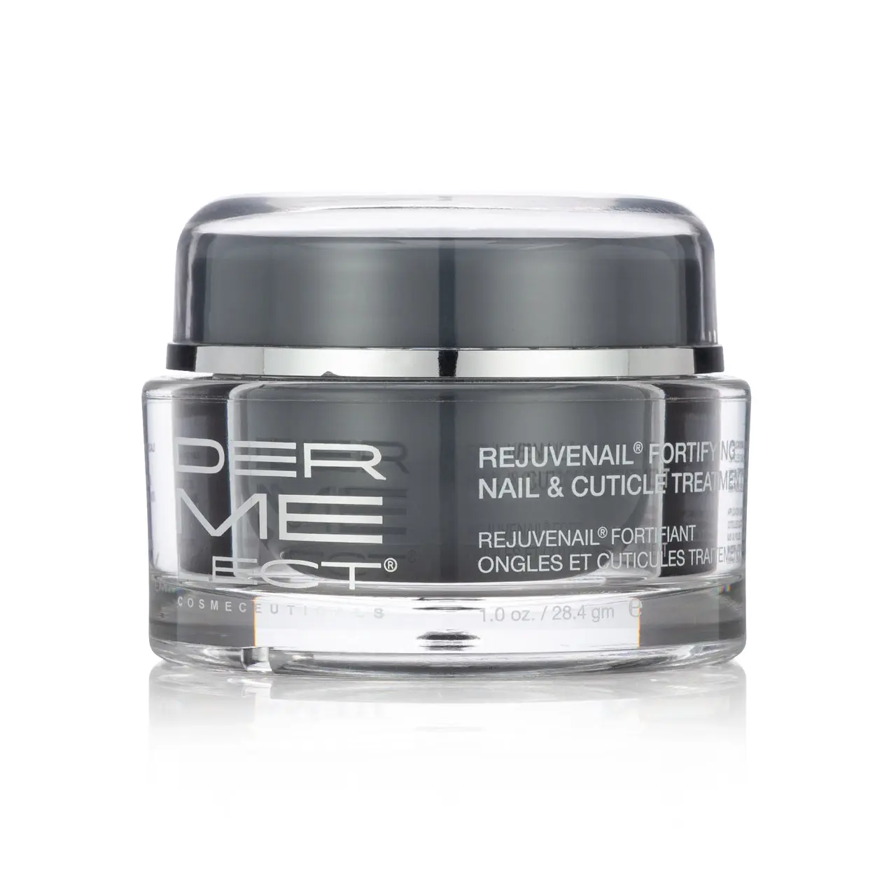 Dermelect Rejuvenail Fortifying Nail & Cuticle Treatment - for Dry Damaged Cuticles with Peptides Hyaluronic Acid Shea Butter, Moisturize, Strengthen Cream Gel