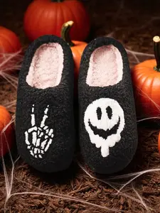 Unisex Kids' Home Slippers Stylish Fleece-Lined Warm Indoor Slippers Boys' Shoes Perfect Holiday Gift Choice