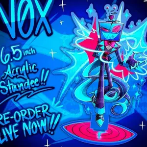 Hazbin Hotel Vox Acrylic Standee