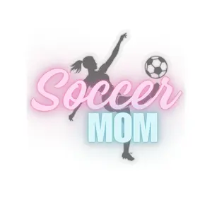 Girm Mom Soccer Stickers - Decorative Vinyl Tiles Sticker