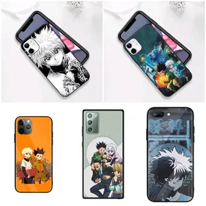 Hunter x Hunter anime phone cases for iPhone 14 13 12 11 7 8 se X Max Pro Plus Accessories Cover Protective Casing Smartphone Protection Handheld Cellphone anime fan