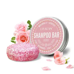 LIYALAN Rose shampoo bar-Deep cleansing while protecting hair, making hair thicker