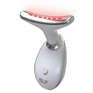 SLF Pulse Red Light Therapy Skin Rejuvenator Microcurrent Device, Multi Color Light Therapy for Face
