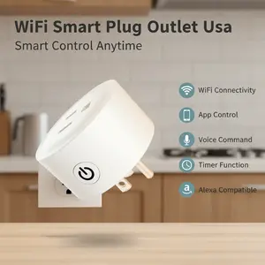 WiFi Smart Plug Outlet Wireless Smart Socket APP Remote Voice Control Timer Alexa Google US