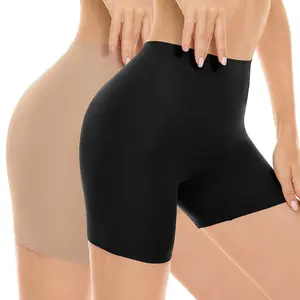 Women‘s  Shaping Boyshorts Panties Slip Shorts for Under Dresses Tummy Control Shapewear Underwear Slip Shorts, Comfortable Tagless Label Stretchy Womenswear Shaping Girdle Pants